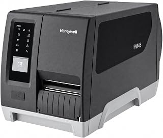 Honeywell PM45A Industrial Thermal Transfer Printer PM45A00000000201 | 14 in/s Speed, 4-Inch, 203 DPI, Icon Display, USB/Ethernet/Serial for Manufacturing & Pharma Labeling