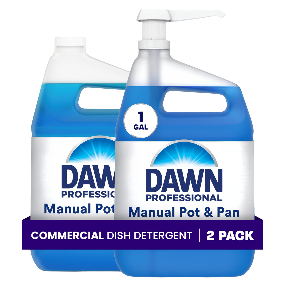 P&G PROFESSIONAL Blue / 128 Fl Oz (Pack of 2) / 1 Dish Soap