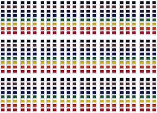 Prang Half Pan Watercolor Refills, 8 Colors, 3 Refill Trays/Box, 24 Boxes | Semi-Moist, Wax-Free Pigments, Snap-In, Superior Choice for Elementary and High Schools