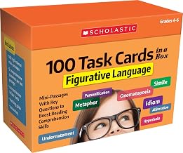 100 Task Cards in a Box: Figurative Language