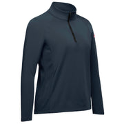 Red Kap Small / Navy / Performance Stretch Jersey 1/4 Zip Pullover Sweaters