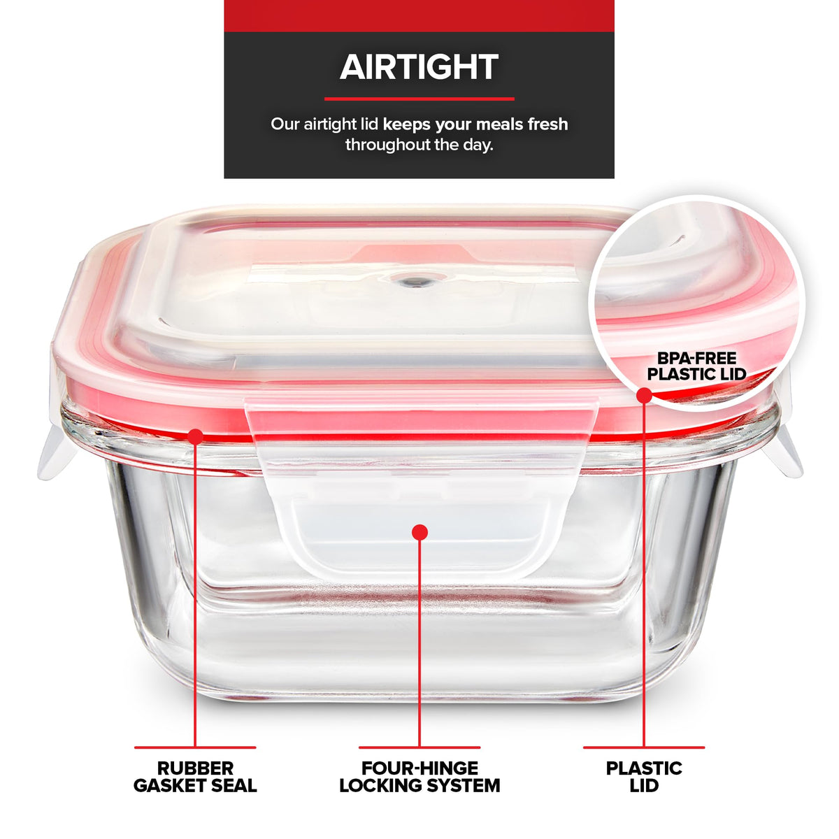Glass Portion Control Bariatric Containers (36 Pack) by Stock Your Home – 4 oz Pack of 36, 4.0 fluid_ounces, Plastic, 36 Pack, Pack of 36