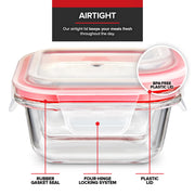 Stock Your Home 4oz / Transparent / 4.0 fluid_ounces Container Sets