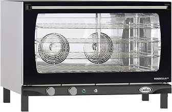 Cadco XAF-193 Heavy-Duty Countertop Convection Oven with Manual Controls and Humidity, Stainless Steel, NSF, 208-240v, For Commercial Use, 120 lbs.