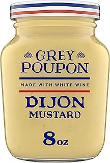 Grey Poupon Mustard, Dijon, 8 oz. Jar