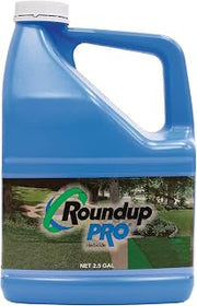 Roundup Pro Herbicide Industrial Weed Control for Annual and Perennial Weeds such as Woody Brush, Trees, and Vines, 2.5 Gal.