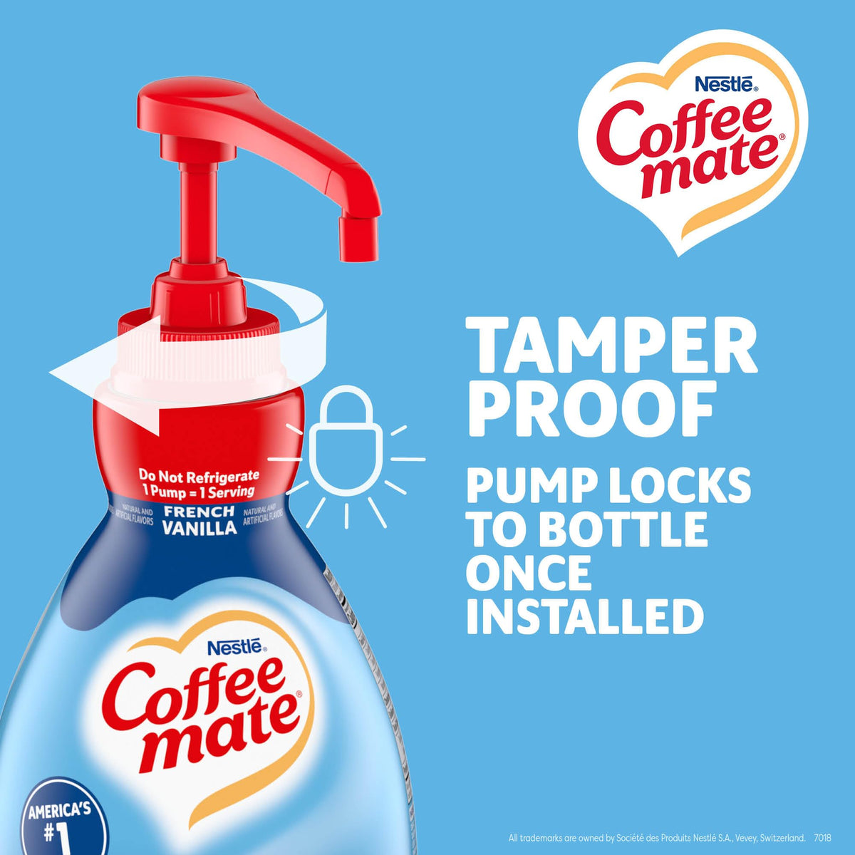 Coffee Mate Pumpkin Spice, French Vanilla / 50.7 Fl Oz (Pack of 2) / 2 Plant-Based Coffee Creamers