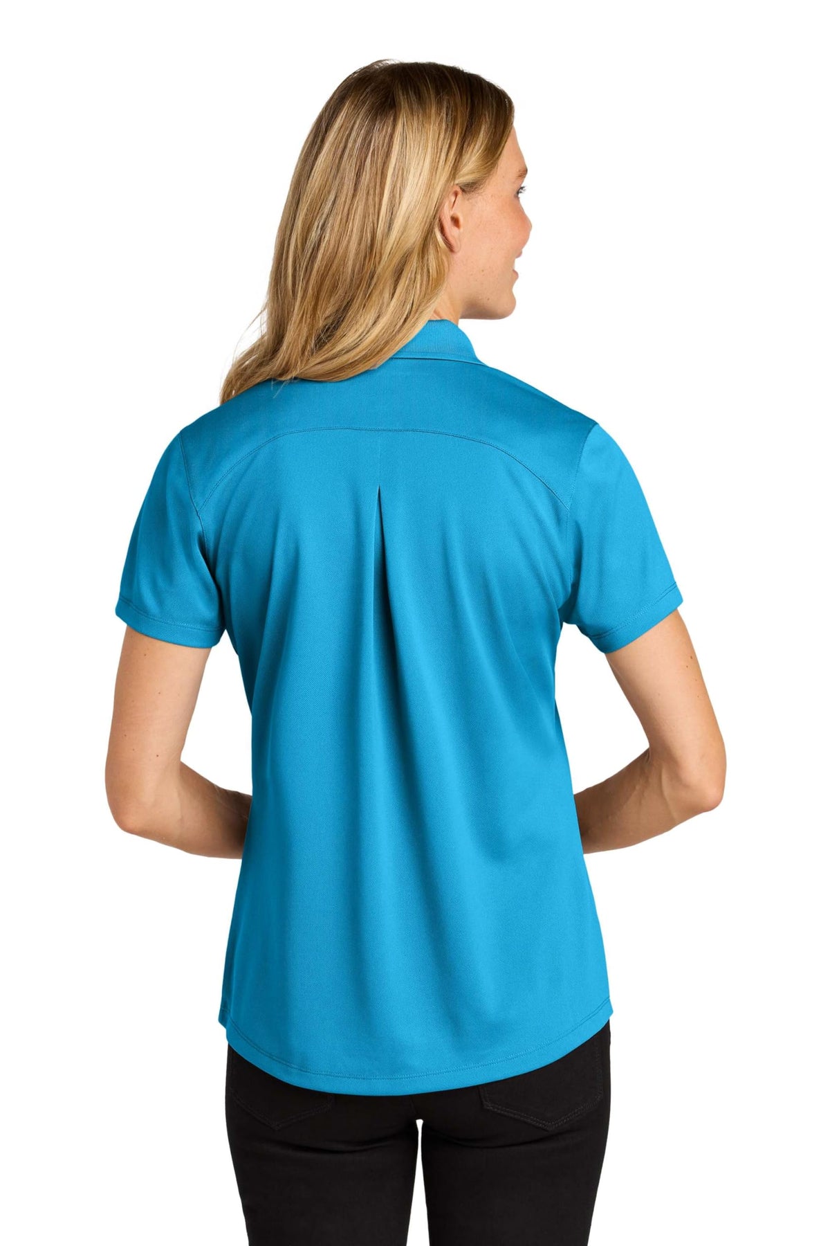 Women's Wearever Performance Pique Polo Blue by Port Authority – Blue