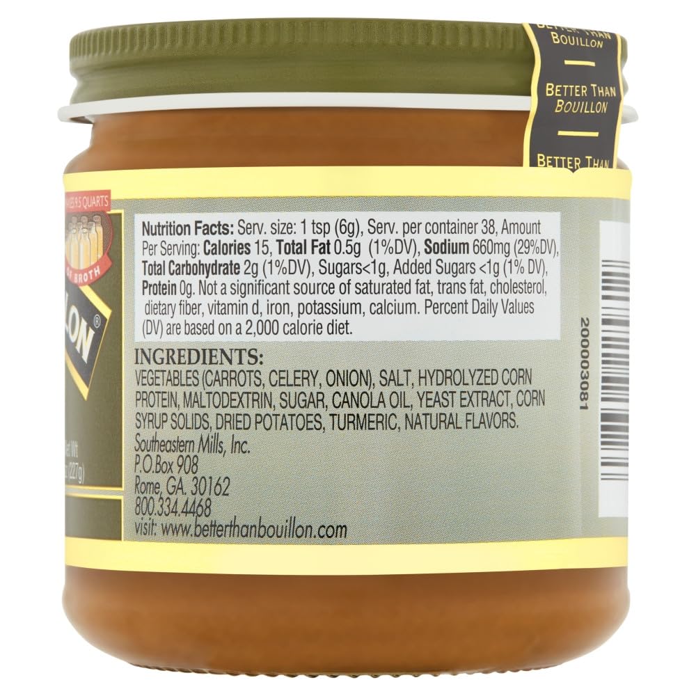 Better Than Bouillon Vegeterian Variety / 8 Ounce (Pack of 3) / 3 Chicken