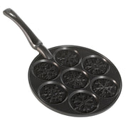 Nordic Ware Black / Snowflake Pancake / Seven 3-Inch Cavities Specialty & Novelty Cake Pans