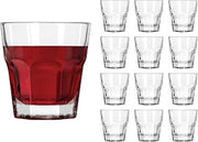 Libbey 70674 Whisky Glass Gibraltar, Pressed Glass, Set of 12, 237 ml