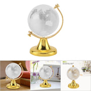 Mini World Globe by Tomedny – Crystal, Golden, Model Tomednyvwxhpty320-01