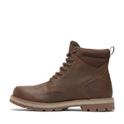 Men's Britton Road Mid Lace Up Waterproof Boot by Timberland – 13 Wide, Leather, Rust Full Grain, Model TB0A69UH
