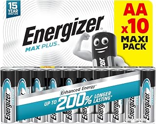 Energizer MaxPlus AA Performance Alkaline Batteries - 10 Pack
