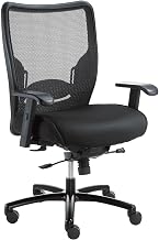 Global Industrial Big & Tall Chair, Mesh Back, Fabric Upholstery