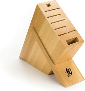 Shun Cutlery 8-Slot Kickstand Knife Block