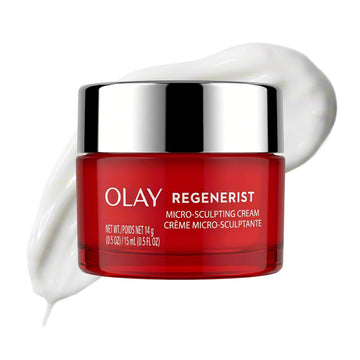 Regenerist Micro-Sculpting Cream Face Moisturizer by Olay – 0.5 Ounce (Pack of 1), Red, Model 075609192043