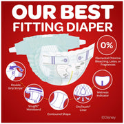 Little Movers Diapers by HUGGIES – Size 6, Polyester, White, Model 10036000497462