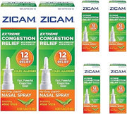 Zicam Extreme Congestion Relief Liquid Nasal Spray 0.50 Ounces (Pack of 6)
