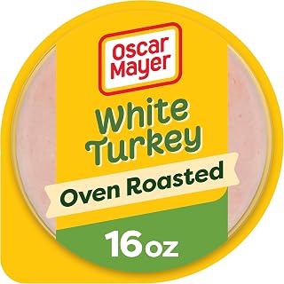 Oscar Mayer Sliced Deli Lunch Meat, Oven Roasted White Turkey, 16 oz