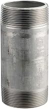 1/2" x 5" 304 Stainless Steel Pipe Nipple, 16168 PSI, Sch. 40