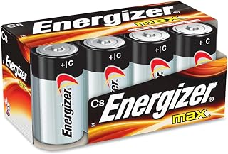 Energizer Eveready C Cell Alkaline Battery - C - Alkaline - 1.5 V DC E93FP-8
