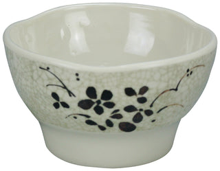 Japanese Style Melamine Rice Bowl 4 1/4" 8 Oz BOX of by Yanco – 8 oz., 8.0 ounces, Melamine, beige,green, Pack of 72