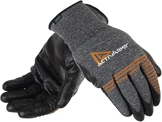 Ansell ActivArmr 97-007 Multipurpose Gloves - Medium-Light Duty, Wet-Dry Grip, Size Small (1 Pair)