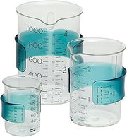 Chef'n Measure Up Adjustable Measuring Beakers (Set of 3), Clear