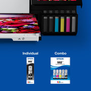 552 EcoTank Ink Ultra-high Capacity Bottle Yellow () Works with ET by Epson – Standard, Yellow, Model T552420-S