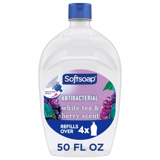 Antibacterial Hand Soap Refill by Softsoap – 50 Fl Oz (Pack of 1), Clear, Model US05259A