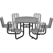 Global Industrial Grey / Onesize / Industrial Picnic Tables