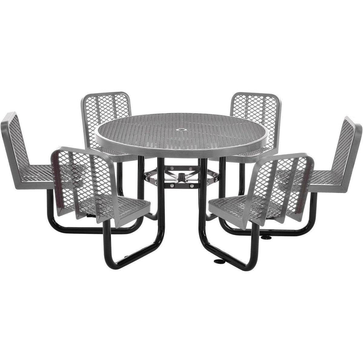 Global Industrial Grey / Onesize / Industrial Picnic Tables