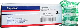 BSN Medical 30-7363 Gypsona S Plaster of Paris Bandages and Splints, Extra Fast Setting, 3" x 3 yd. Size (Pack of 12)