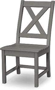 Polywood Braxton Dining Chair, Slate Grey