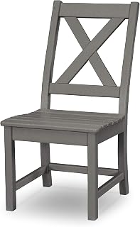 Polywood Braxton Dining Chair, Slate Grey