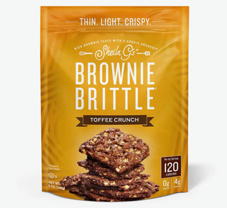 Sheila Gs Toffee Crunch Brownie Brittle by Sheila G's – 2.75 Ounce (Pack of 8), No Color, Pack of 8