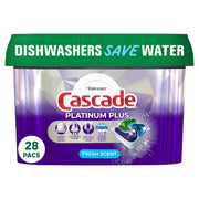 Platinum Plus Dishwasher Pods by Cascade – 28 Count (Pack of 1), No Color, Model 80374826