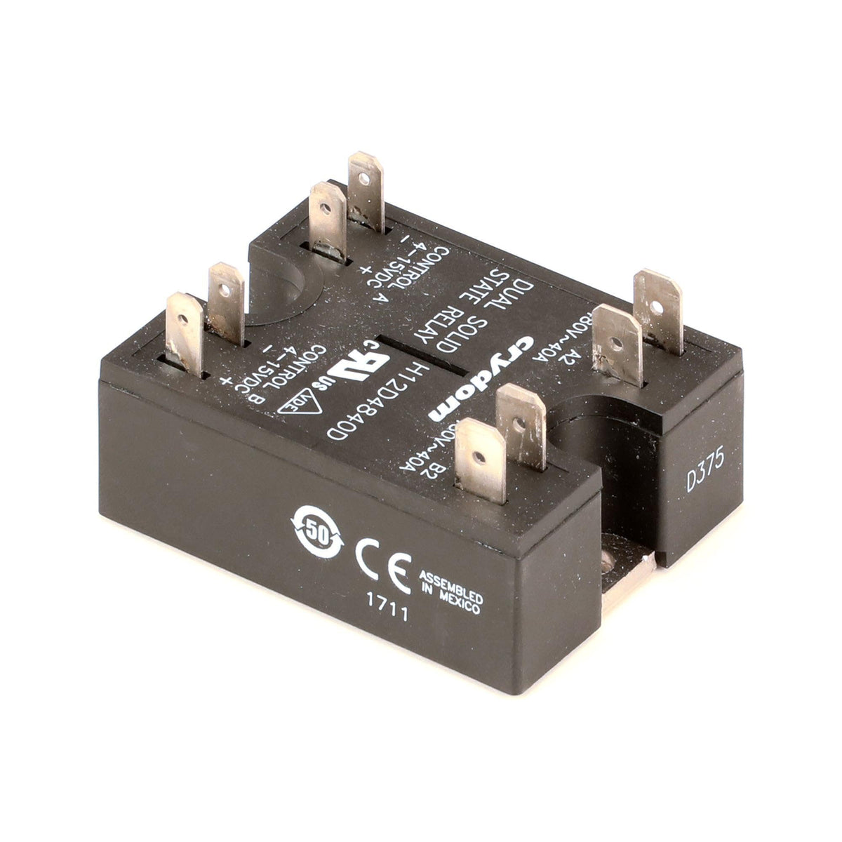 Relay Dual Solid State 12V - Genuine OEM Replacement Part by Perfect Fry – Model 6HA031