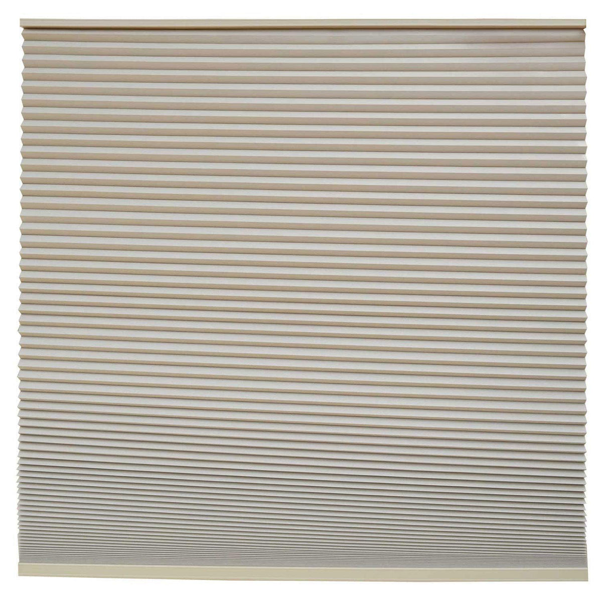 48" W x 48" Drop Blackout Cordless Cellular Shade by Keystone Fabrics – 48"W x 58"H, Spun Lace Fabric, Sand, Model 4800.48.3BO