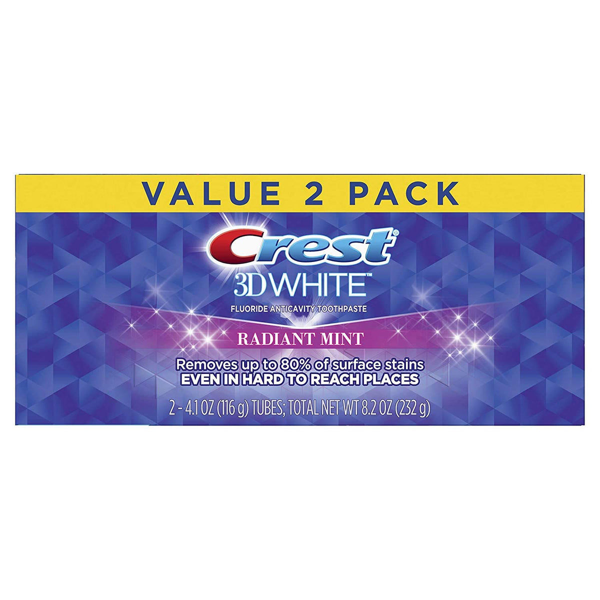 3D White by Crest – 8.2 Ounce (Pack of 1), Model 40068