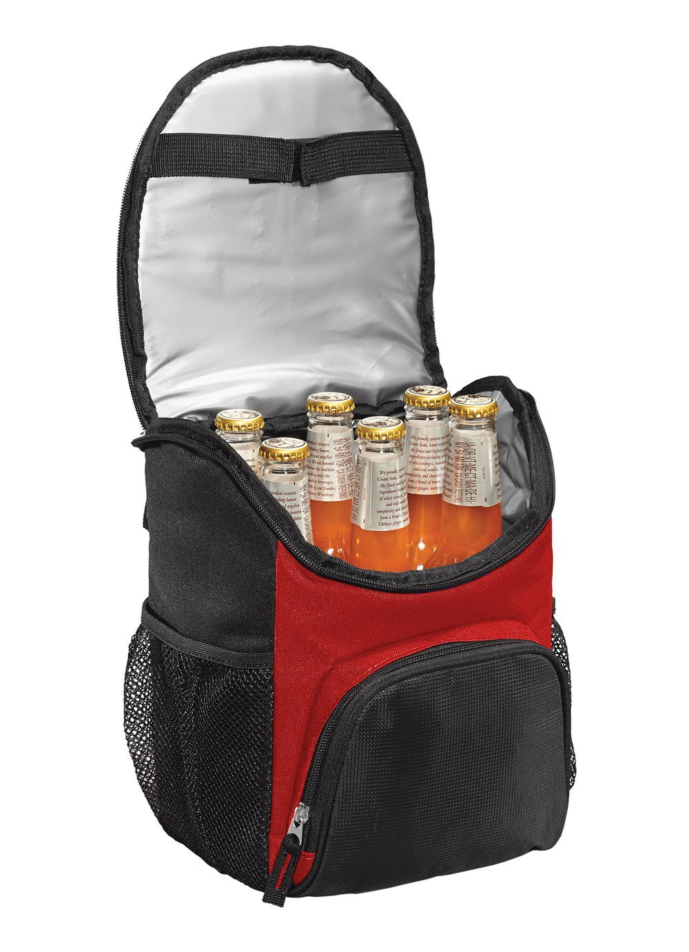 Chill 6-12 Can Cooler by OGIO – OSFA, 12 ounces, Polyester, Red, Model 408112 - RED