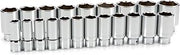 TEKTON 3/4 Inch Drive Deep 6-Point Socket Set, 21-Piece (3/4-2 in.) | SHD93017