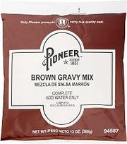Pioneer Brown Gravy Mix, 13 Ounce -- 6 per case.
