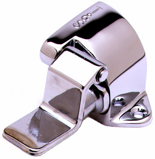 TS Brass B-0507 Floor Mount Single Pedal Valve by T&S Brass – 3"L x 3"W x 3"H, Brass, Chrome, Model B-0207