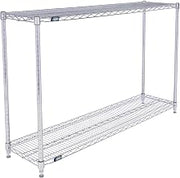 Nexel ESD, 2 Tier, Wire Shelving Starter Unit, 54"W x 14"D x 34"H