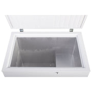 50 Inch Wide Commercial 1 Lid Solid Top Chest Freezer in White with 12.7 Cu. Ft. Storage (360 Liters) by MAXX Cold – 12.7 Cubic Feet, 360.0 liters, White, Model MXSH12.7SHC