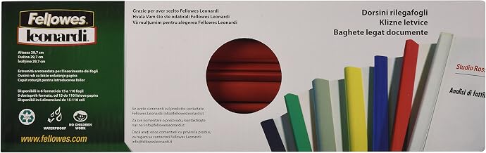 Fellowes d104ro Binder Red