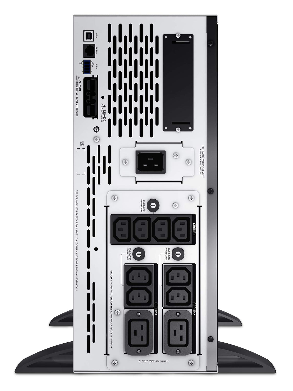 Smart-UPS X 3000VA ShortDepthTower/Rack by APC – Black