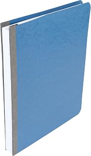 ACCO Brands ACCO PRESSTEX Report Cover, Side Bound, Tyvek Reinforced Hinge, 8.5 Inch Centers, 3 Inch Capacity, Letter Size, Light Blue (A7025072A)